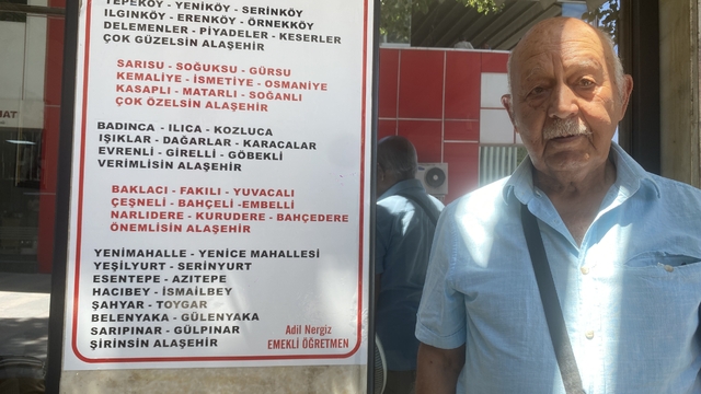 Emekli öğretmen, Alaşehir'in 51 mahallesini şiirde buluşturdu