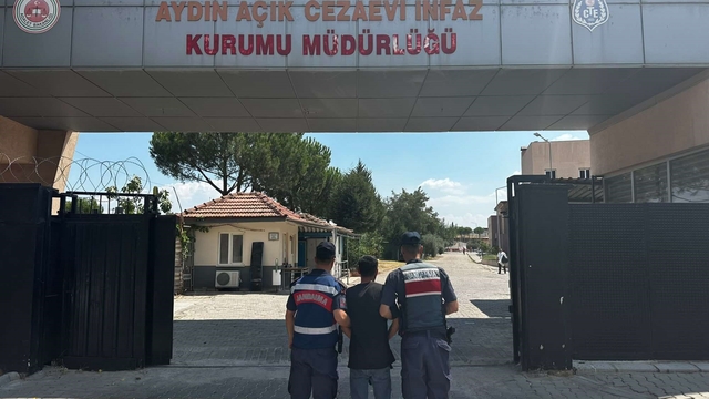 Hırsızlık suçundan aranan şahıs Köşk'te yakalandı