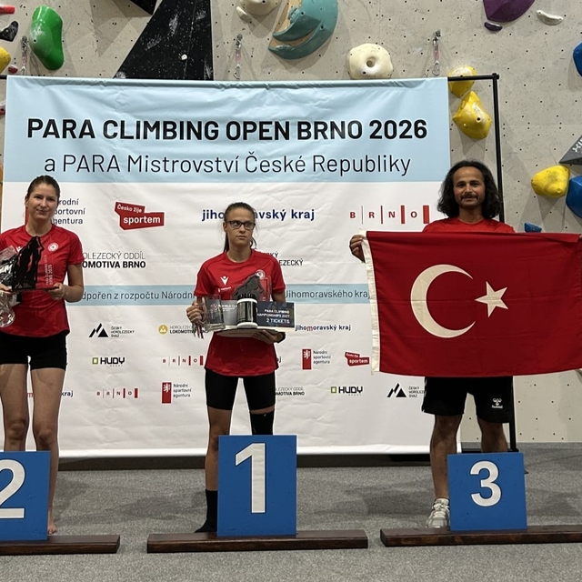 Görme engelli milli sporcu Fatih Güney'den Çekya'da madalya