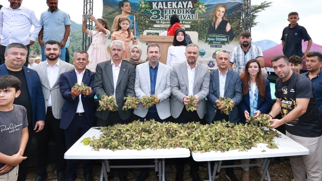 Kahramanmaraş'ın Karadeniz'i Kalekaya'da Fındık Festivali
