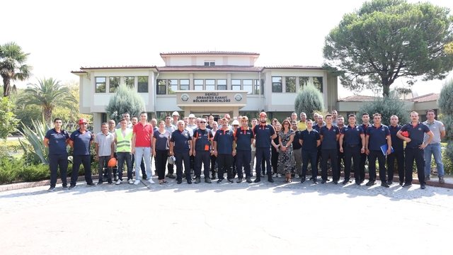 Denizli OSB'de deprem ve acil durum tatbikatı gerçekleştirildi