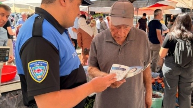 Niğde'de polis vatandaşları dolandırıcılık ve hırsızlığa karşı uyardı