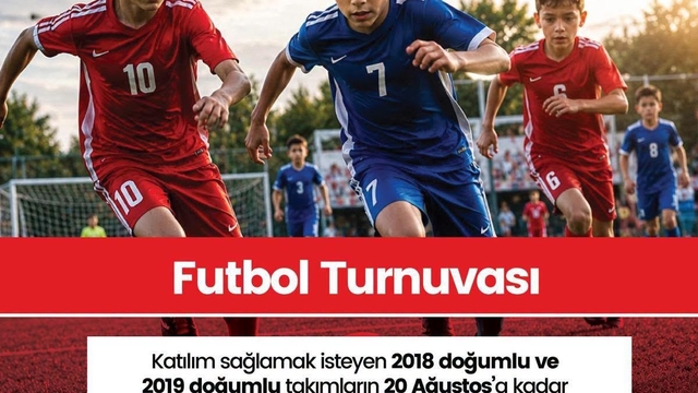 Merkezefendi'de 30 Ağustos Zafer Kupası Turnuvaları başlıyor