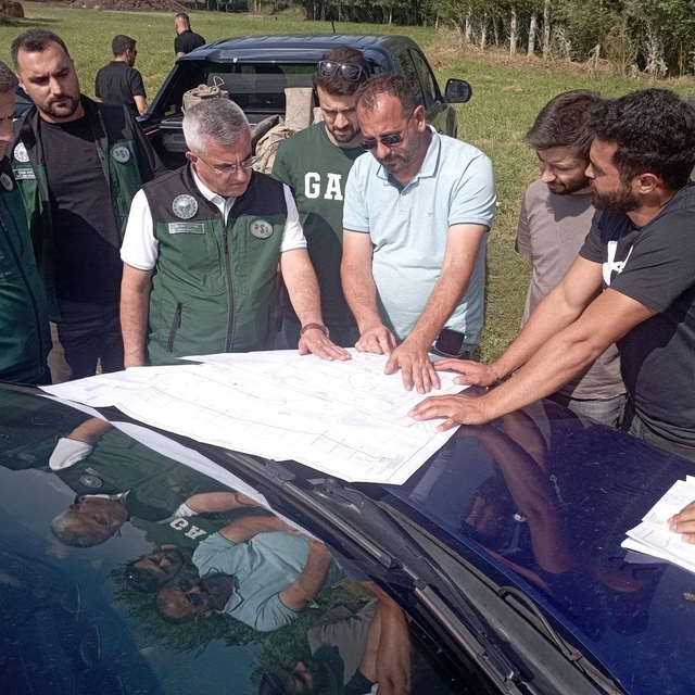 Kars'ta DSİ yatırımları yerinde incelendi: Bölge Müdürü Kotan çalışmaları s...