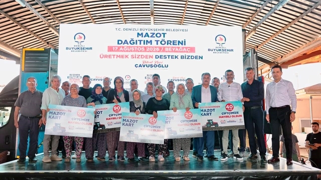 Mazot Kart dağıtımı Beyağaç'tan başladı