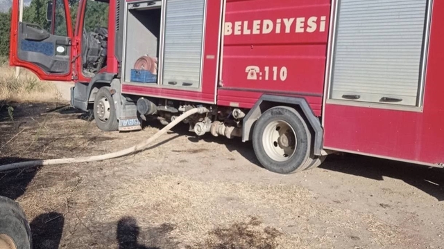 Bilecik'te çalılık yangını ormanlık alana sıçramadan söndürüldü