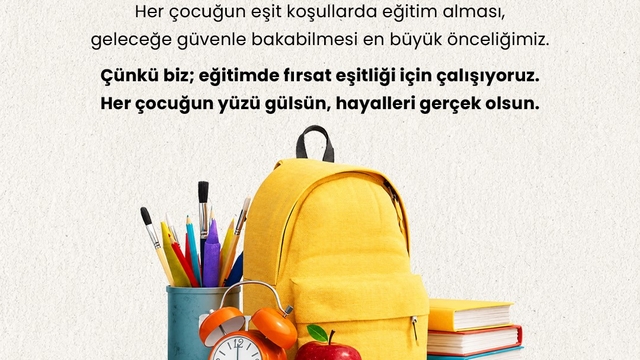 Marmaris Belediyesi'nden öğrencilere kırtasiye ve beslenme desteği
