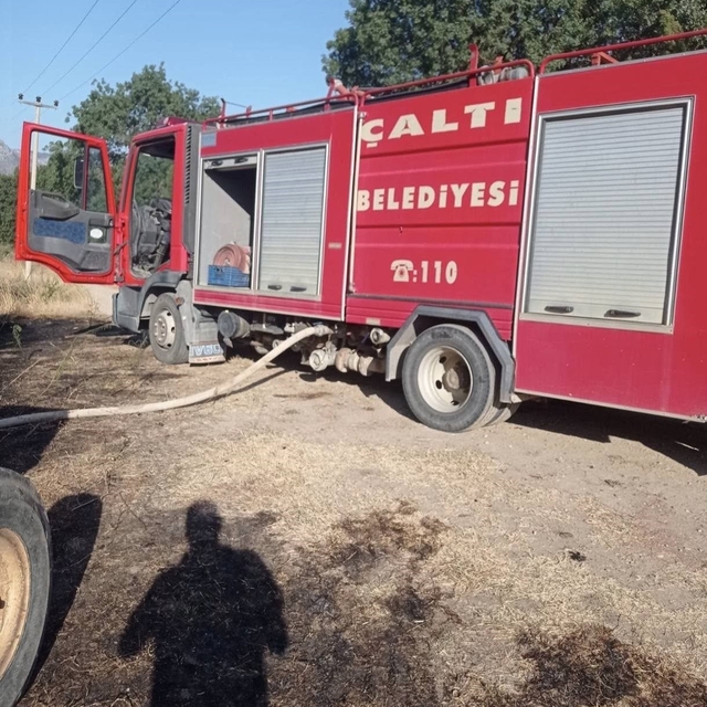 Bilecik'te çalılık yangını ormanlık alana sıçramadan söndürüldü