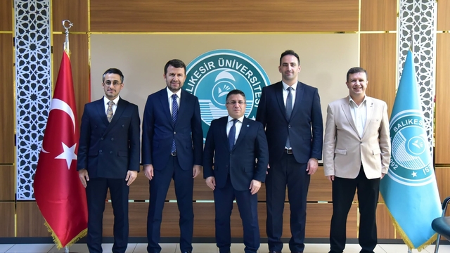 BİK Genel Müdürü Abdulkadir Çay'dan Rektör Oğurlu'ya ziyaret