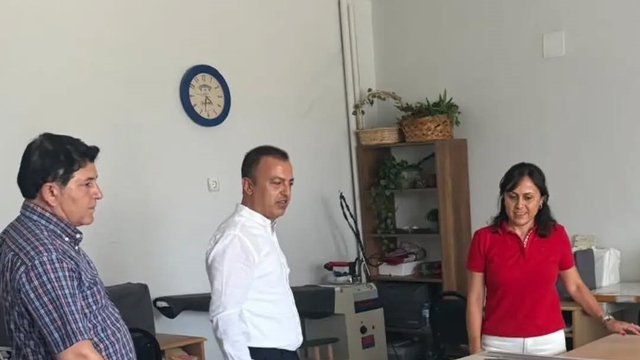 Yenipazar Halk Eğitim Merkezi'ndeki çalışmalar yerinde incelendi