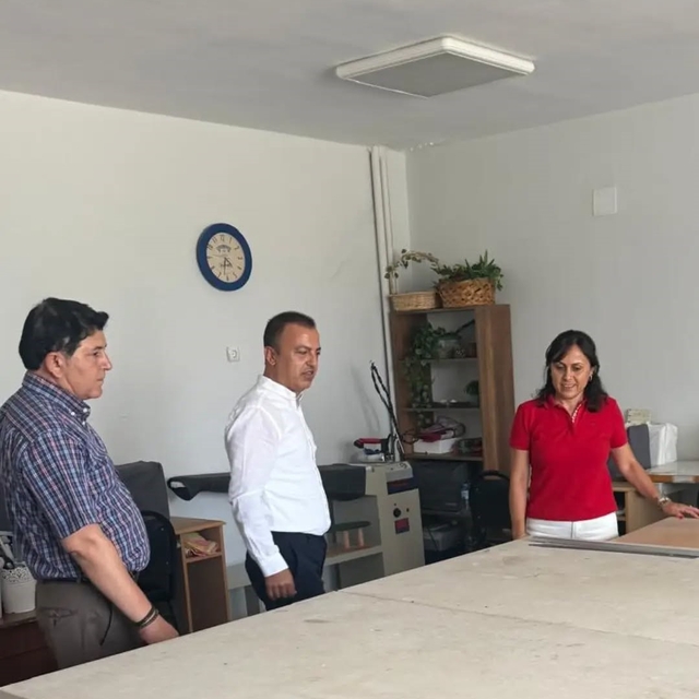 Yenipazar Halk Eğitim Merkezi'ndeki çalışmalar yerinde incelendi