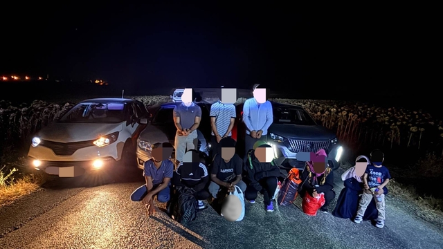 Edirne'de göçmen kaçakçılığı operasyonu: 3 organizatör ve 7 düzensiz göçmen yakalandı