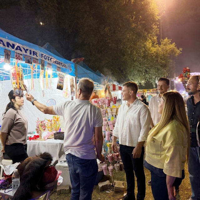 Simav Kaymakamı Karaloğlu'ndan 93. Simav Panayırına ziyaret