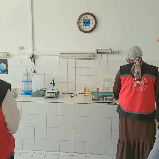 Stajyer öğrencilerle gıda işletmelerine teknik gezi