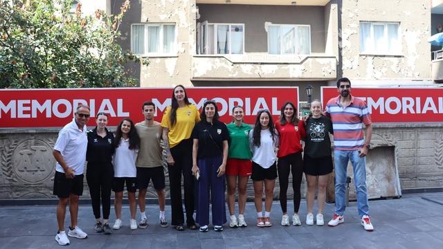 Melikgazi Kayseri Basketbol'da oyuncular ve teknik ekip sağlık kontrolünden geçti