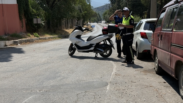 Menteşe'de trafik kazası: 1 yaralı