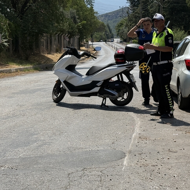 Menteşe'de trafik kazası: 1 yaralı