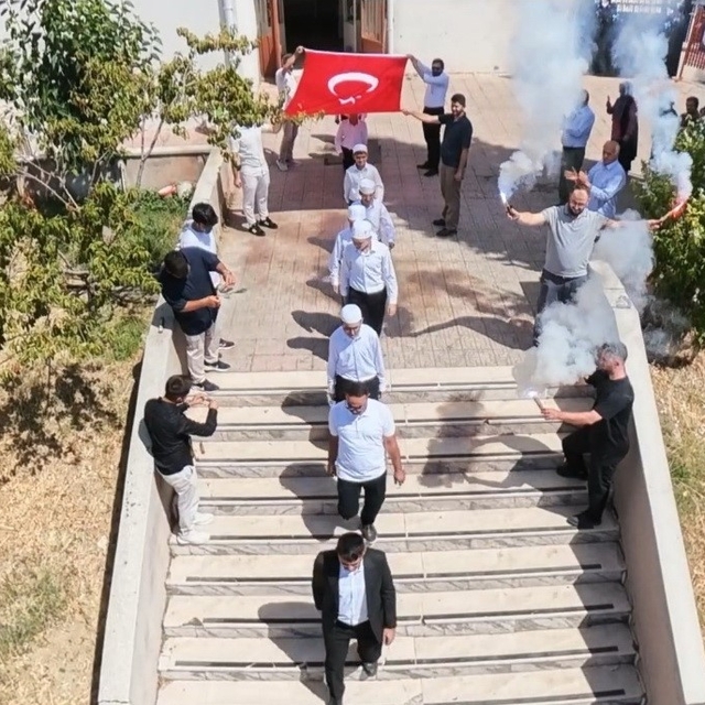 Boyabat'ta hafızların mezuniyet sevinci