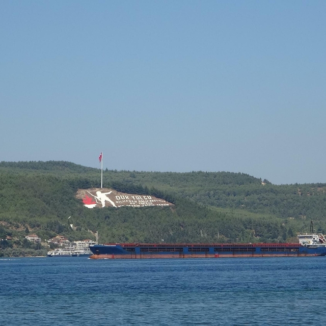 Çanakkale Boğazı'nda gemi arızası