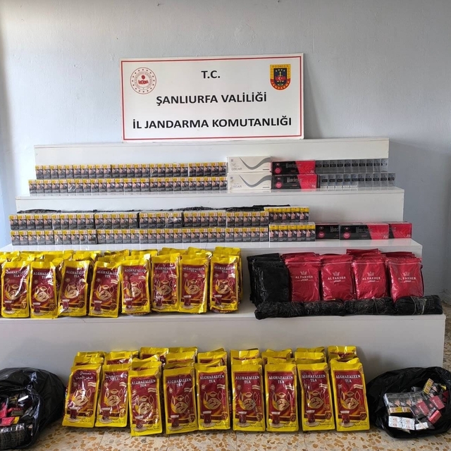 Şanlıurfa'da kaçakçılık operasyonunda 16 kişiye işlem yapıldı