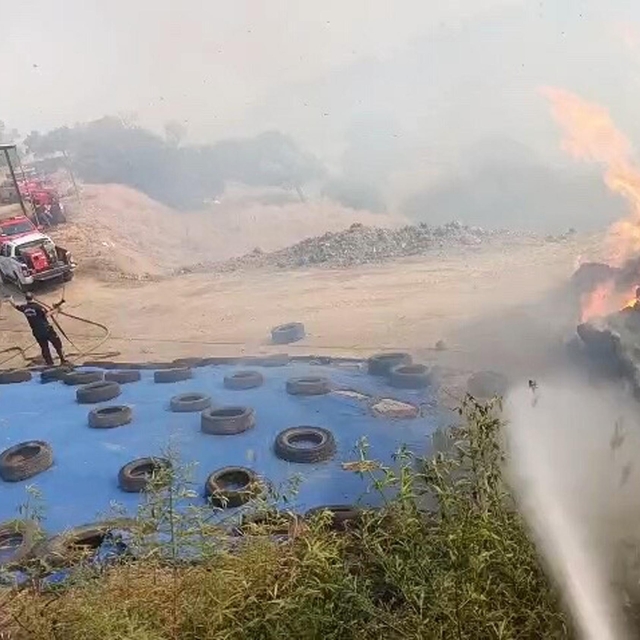 Aydın'da tarım arazisinde yangın