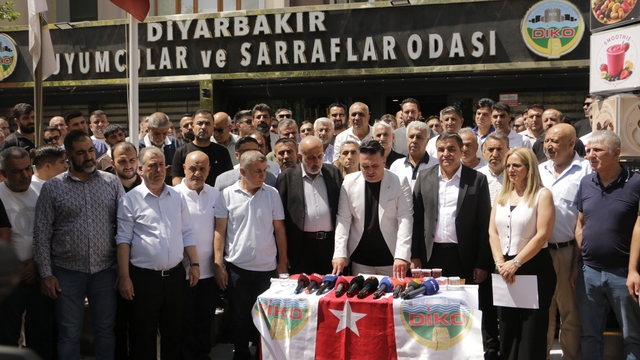 Diyarbakır'da iş dünyası temsilcilerinden kurşunlama olayına tepki