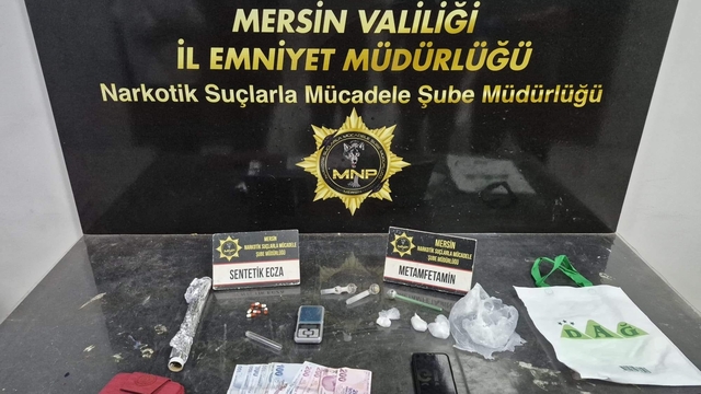 Mersin'de uyuşturucu operasyonu: 2 şüpheli tutuklandı