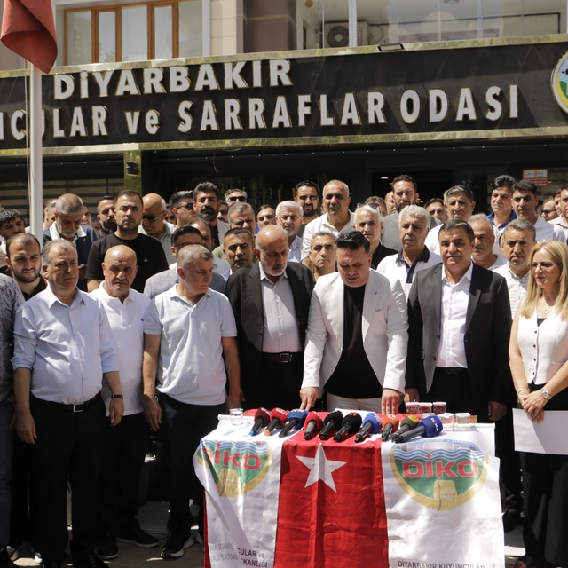 Diyarbakır'da iş dünyası temsilcilerinden kurşunlama olayına tepki