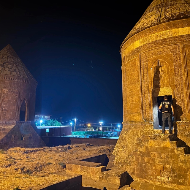 Ahlat'ta tarihi mekanlarda güvenlik denetimi