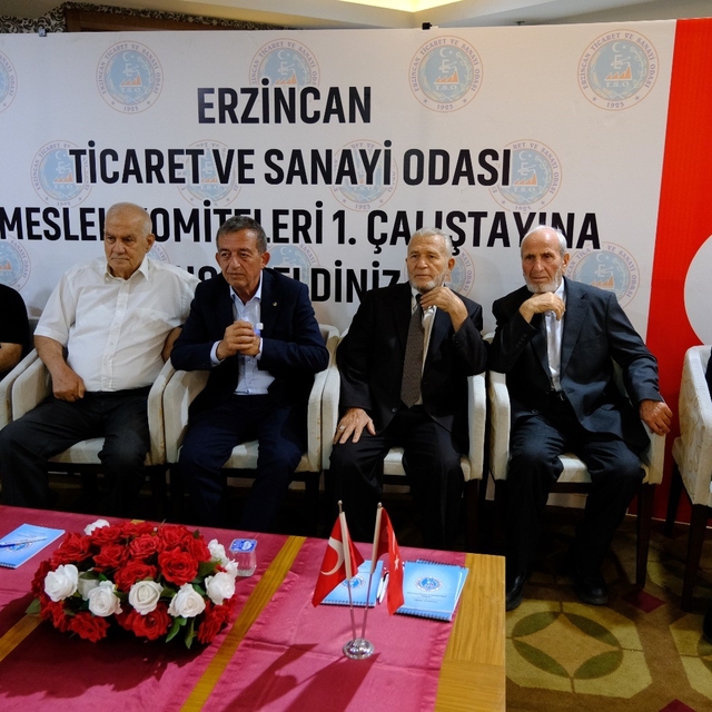 Erzincan TSO 13. Meslek Grubu Çalıştayında sektörün geleceği ele alındı