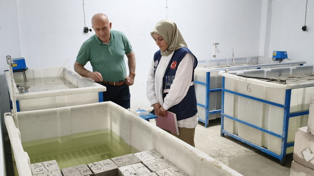 Bayburt'ta yapı denetim laboratuvarına denetim