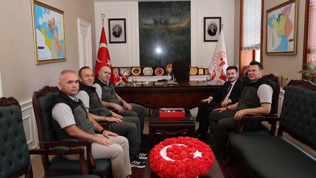 Gökçeada'da orman yangınlarıyla mücadele kapsamında yürütülen çalışmalar masaya yatırıldı
