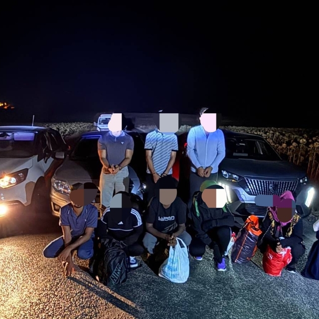 Edirne'de 7 kaçak göçmen yakalandı, 3 organizatör şüphelisi tutuklandı