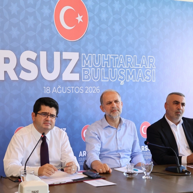Arsuz'da muhtarlar buluşmasında mahallelerin sorunları değerlendirildi