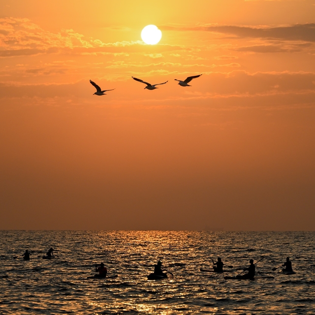 Mersin'de deniz sporları ücretsiz eğitimlerle yaygınlaşıyor