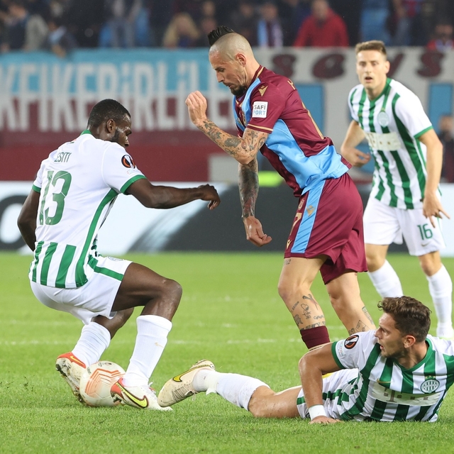 Trabzonspor ile Ferencvaros 3'üncü randevuda