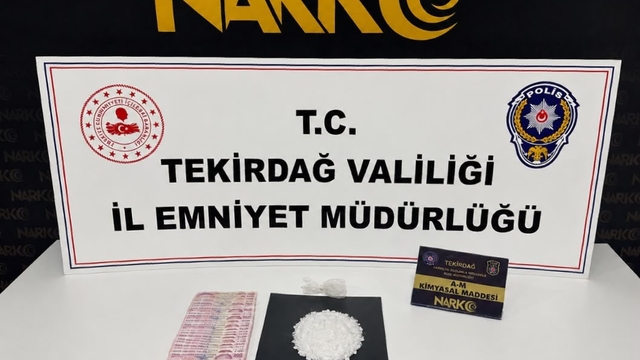 Tekirdağ'da uyuşturucu operasyonlarında 121 şüpheli hakkında işlem yapıldı