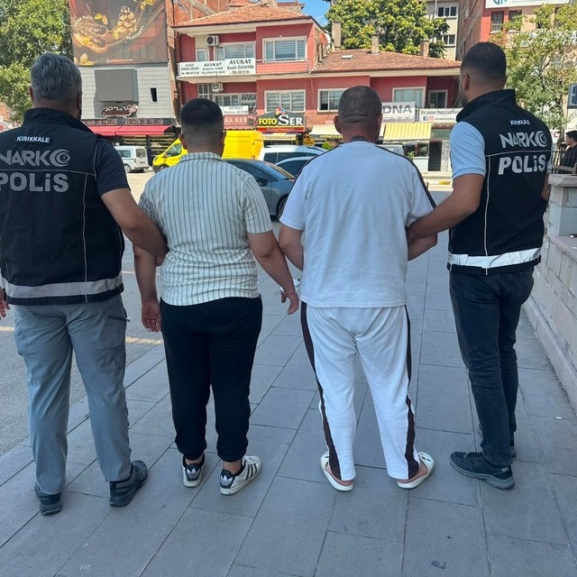 Kırıkkale'de uyuşturucu operasyonu: 2 tutuklama