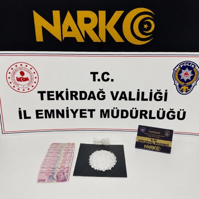 Tekirdağ'da uyuşturucu operasyonlarında 121 şüpheli hakkında işlem yapıldı
