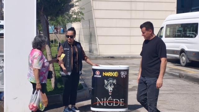 Niğde'de 210 kişiye narkotik bilgilendirmesi