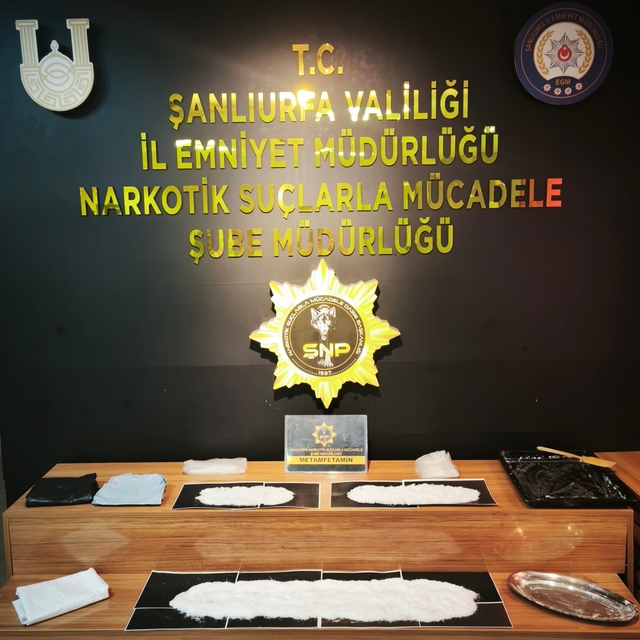 Şanlıurfa'da 3 kilo uyuşturucu ele geçirildi
