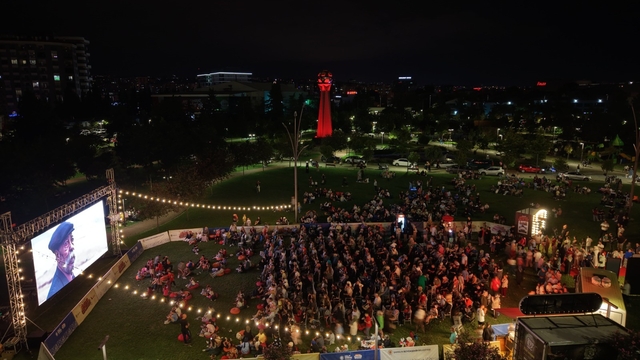 Samsun'da Açık Hava Sinema Geceleri başladı