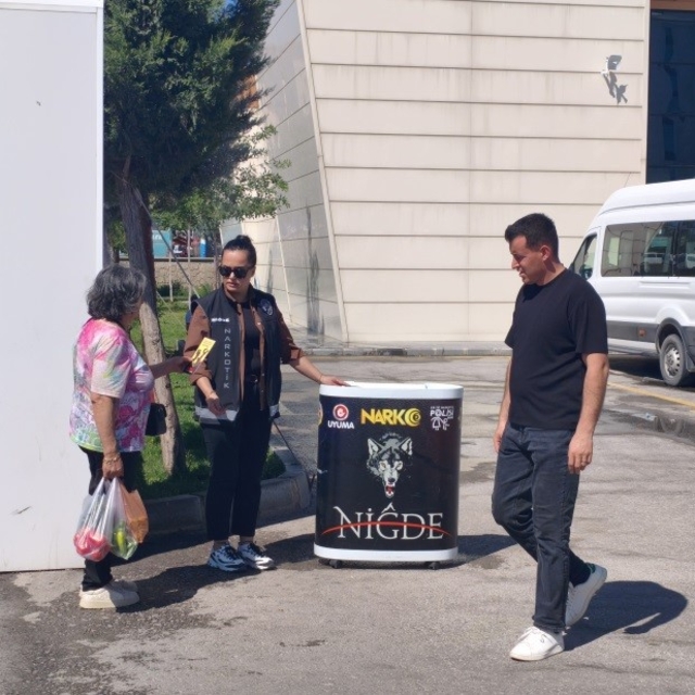 Niğde'de 210 kişiye narkotik bilgilendirmesi