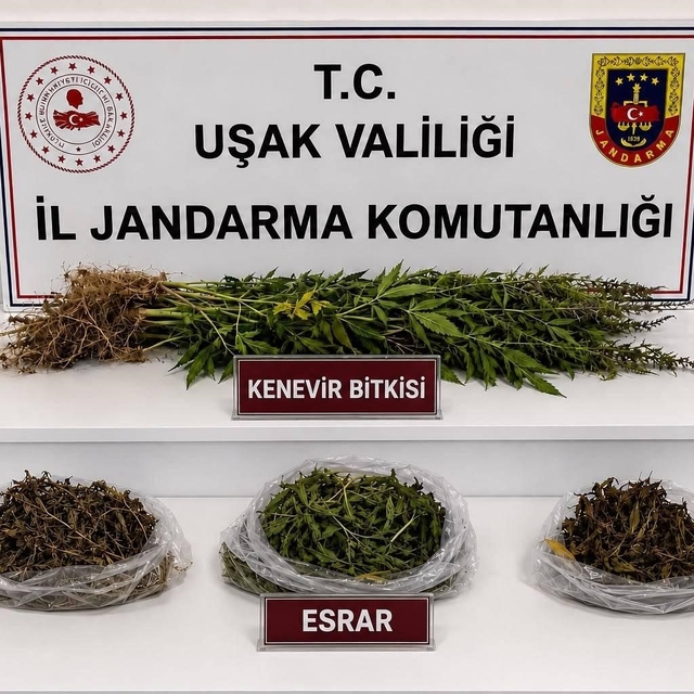 Uşak'ta kaçakçılık operasyonu