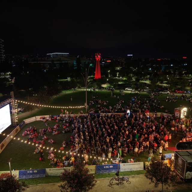 Samsun'da Açık Hava Sinema Geceleri başladı
