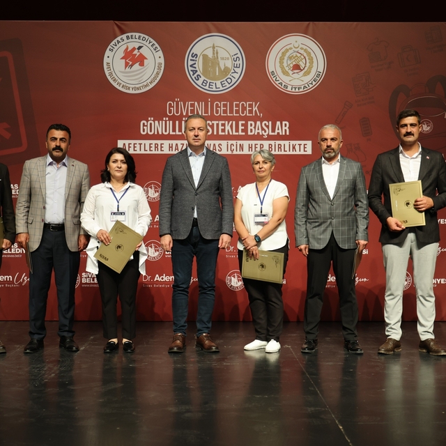 Sivas'ın afet gönüllüleri göreve hazır