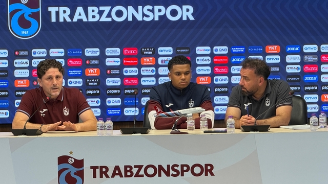 Fatih Tekke: "Avrupa'da avantaj elde etmek istiyoruz"
Trabzonspor Teknik Direktörü Fatih Tekke:
"Avrupa Ligi'ne katılma arzumuz var"
Noah Saviola: "Hazırız, kalitemizi sahada göstereceğiz"