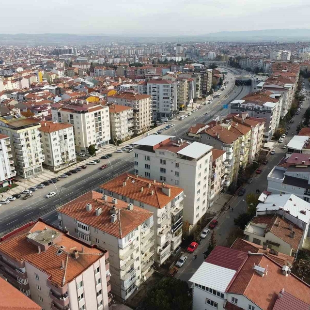Uşak'ta konut satışları azaldı