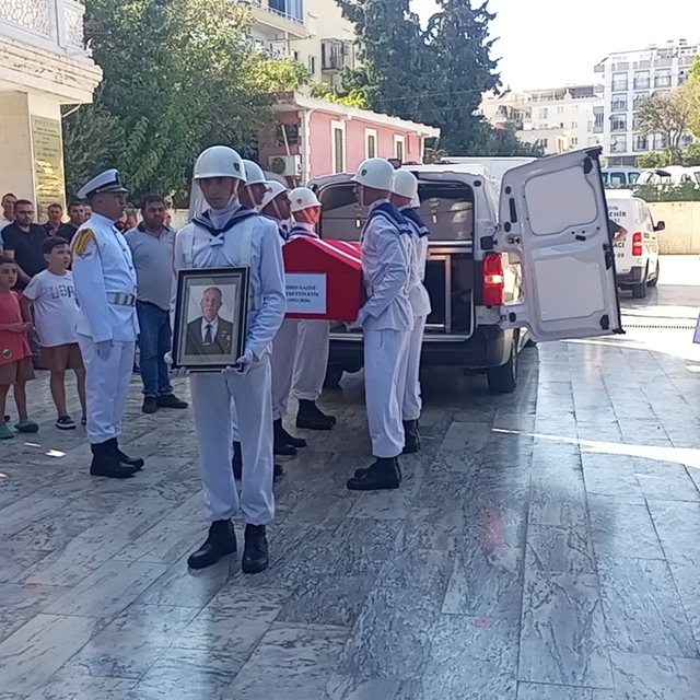 Kıbrıs Gazisi son yolculuğuna uğurlandı