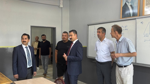 Alaşehir'deki 36 sınıf denetimli serbestlik yükümlüleri tarafından yenilendi